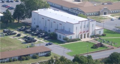 Aerial view of Arkansas National Guard Museum