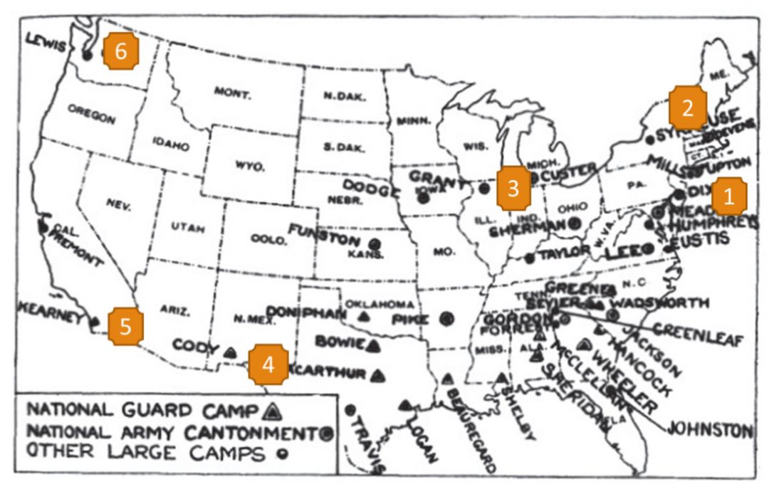 national guard camp map | Arkansas National Guard Museum
